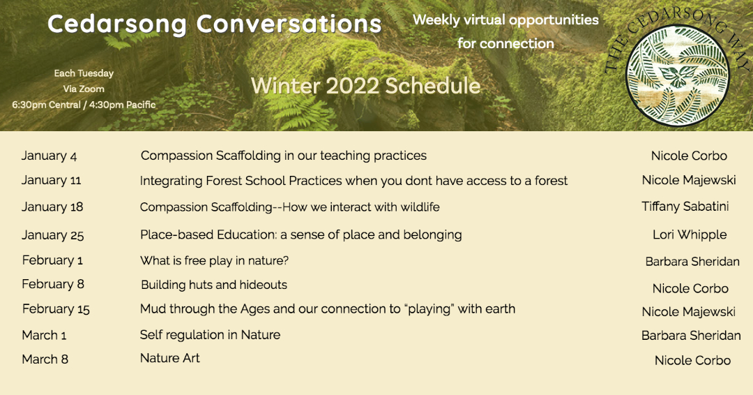 Cedarsong Conversations 2022